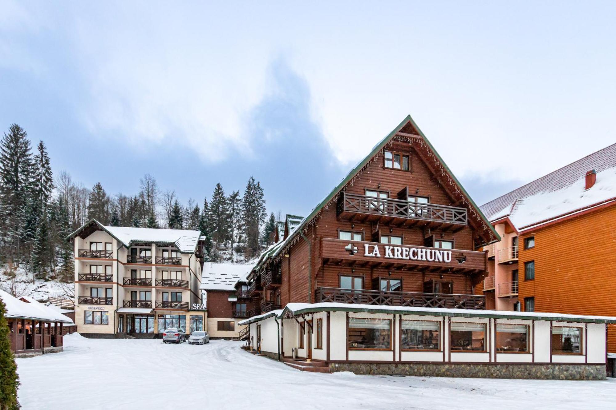 La Кrechunu Hotel Bukovel Luaran gambar