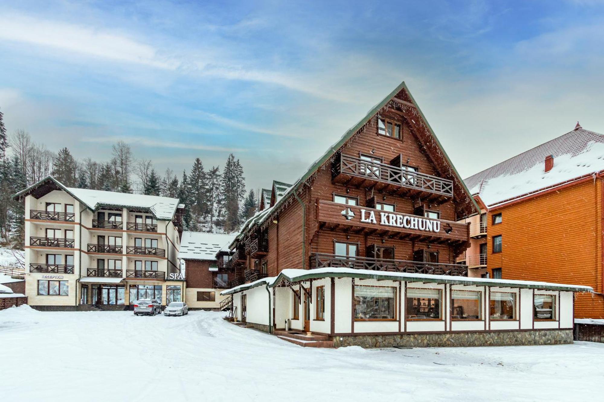 La Кrechunu Hotel Bukovel Luaran gambar