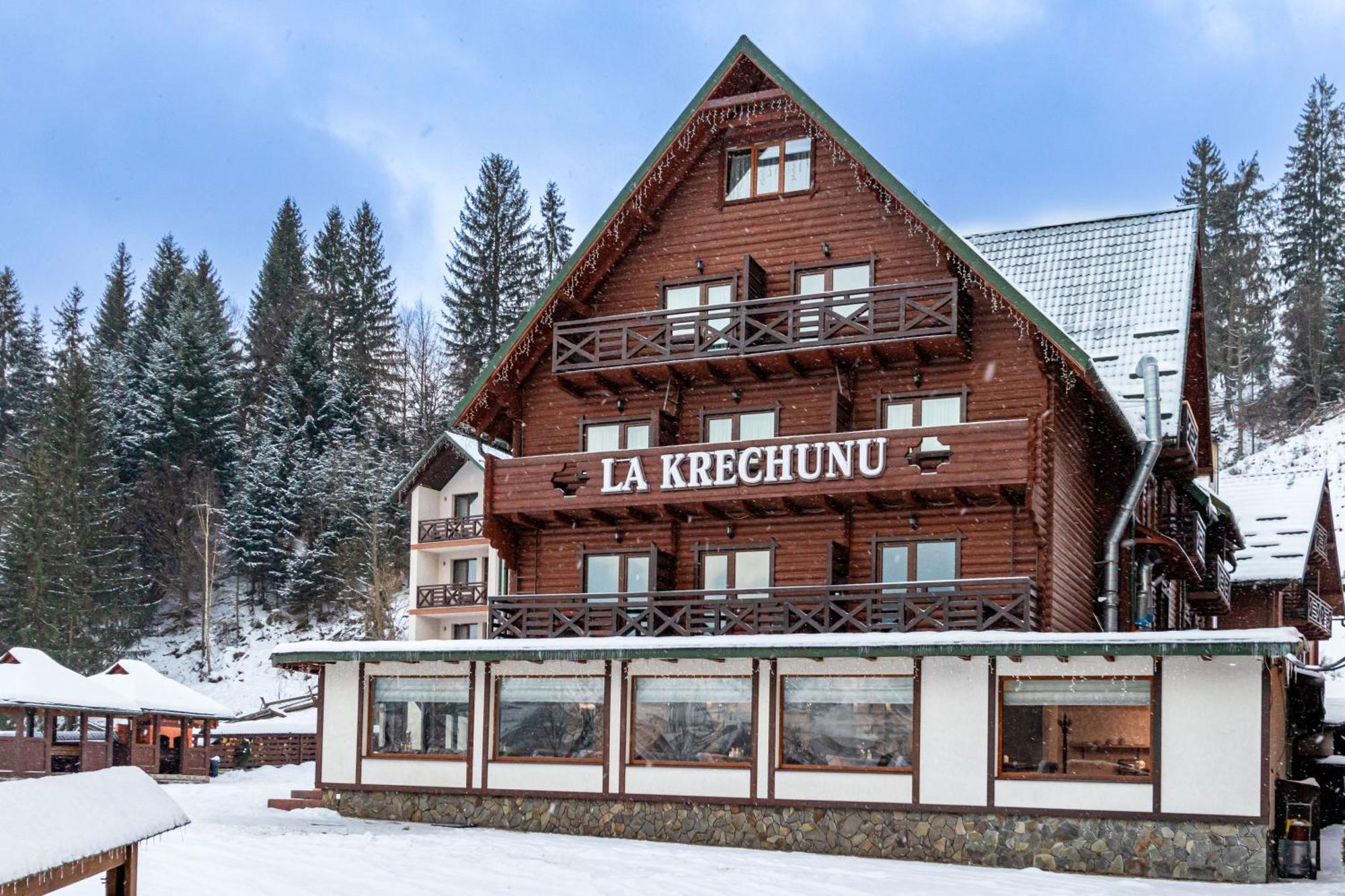 La Кrechunu Hotel Bukovel Luaran gambar