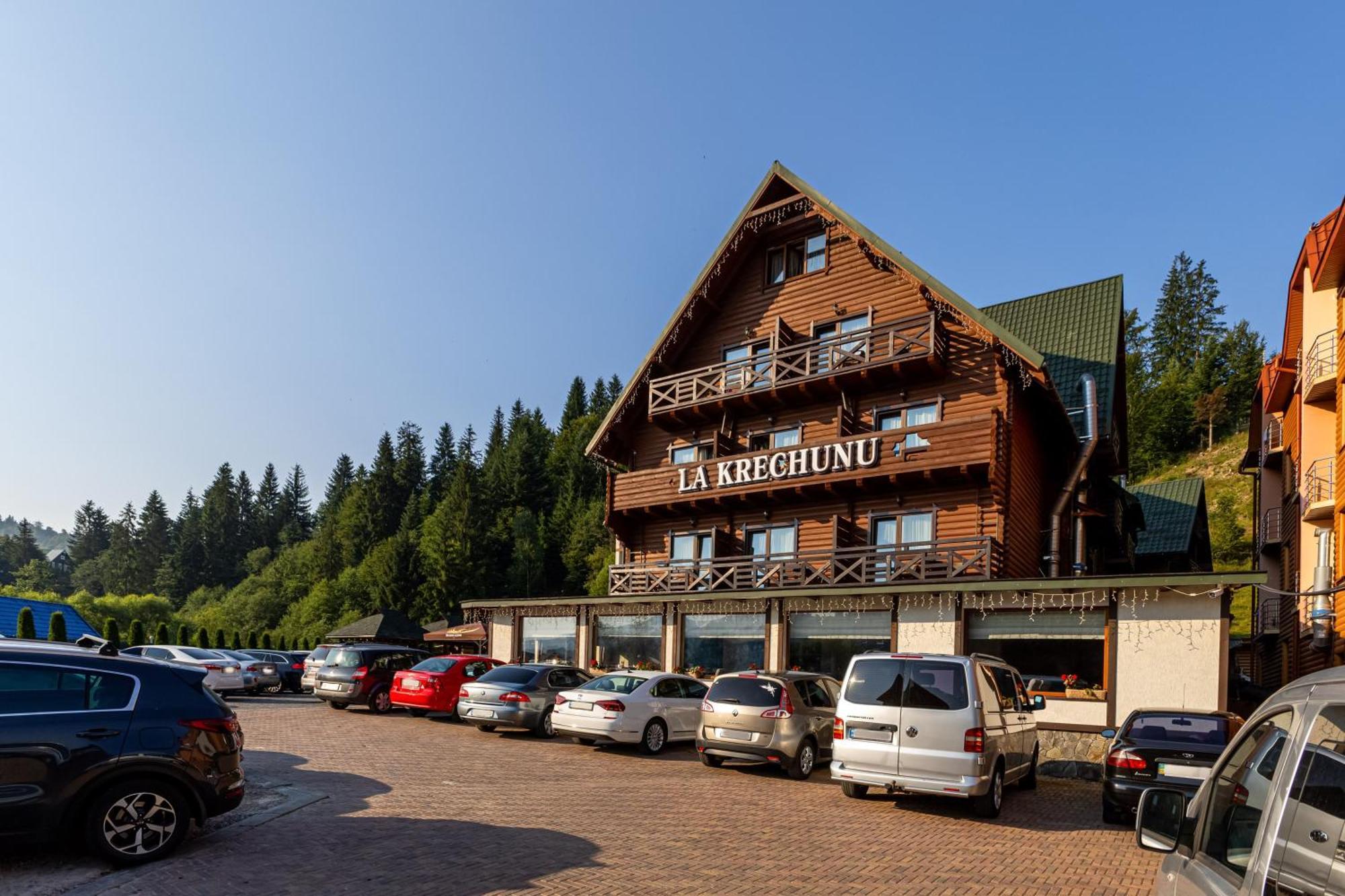 La Кrechunu Hotel Bukovel Luaran gambar